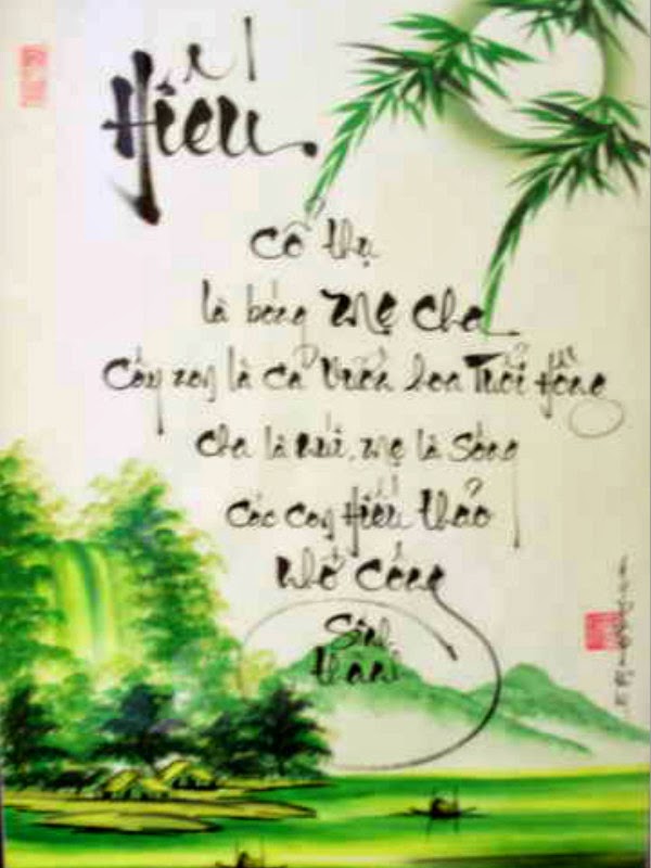 hình nền thư pháp
