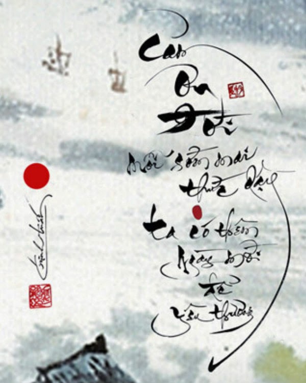 hình nền thư pháp